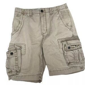 Men's Tan Cargo Shorts
